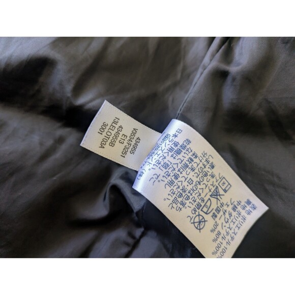 🌄 LANDS' END Women's Black Goose Down Puffer Vest Small (4/6) - Picture 5 of 7